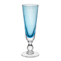 Jewel Champagne Flute Aquamarine