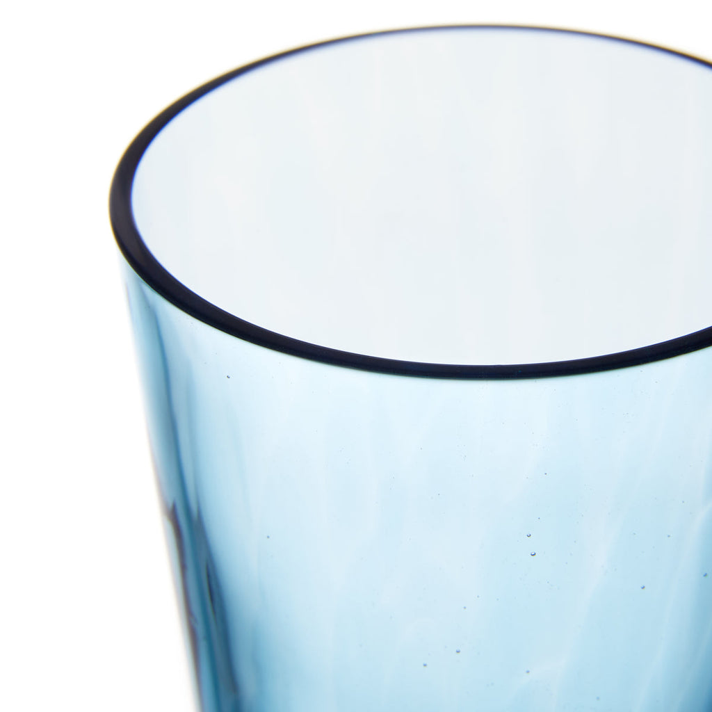 Jewel Champagne Flute Aquamarine