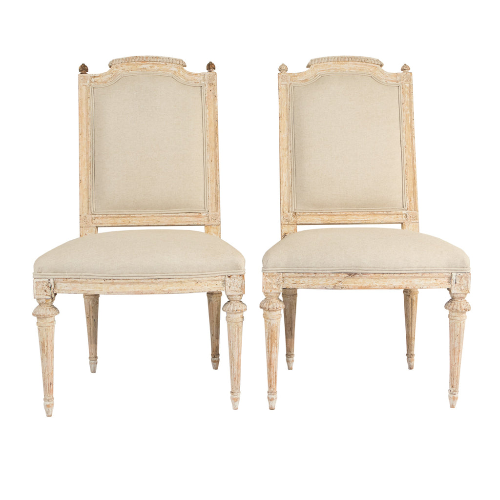 #74 Pair of Gustavian Side Chairs by Erik Ohrmark