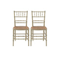 Antique Pair Regency Faux Bamboo Chairs c.1820
