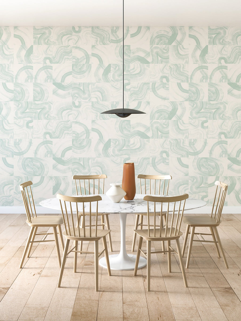 Sediment #3© Wallpaper in Mint