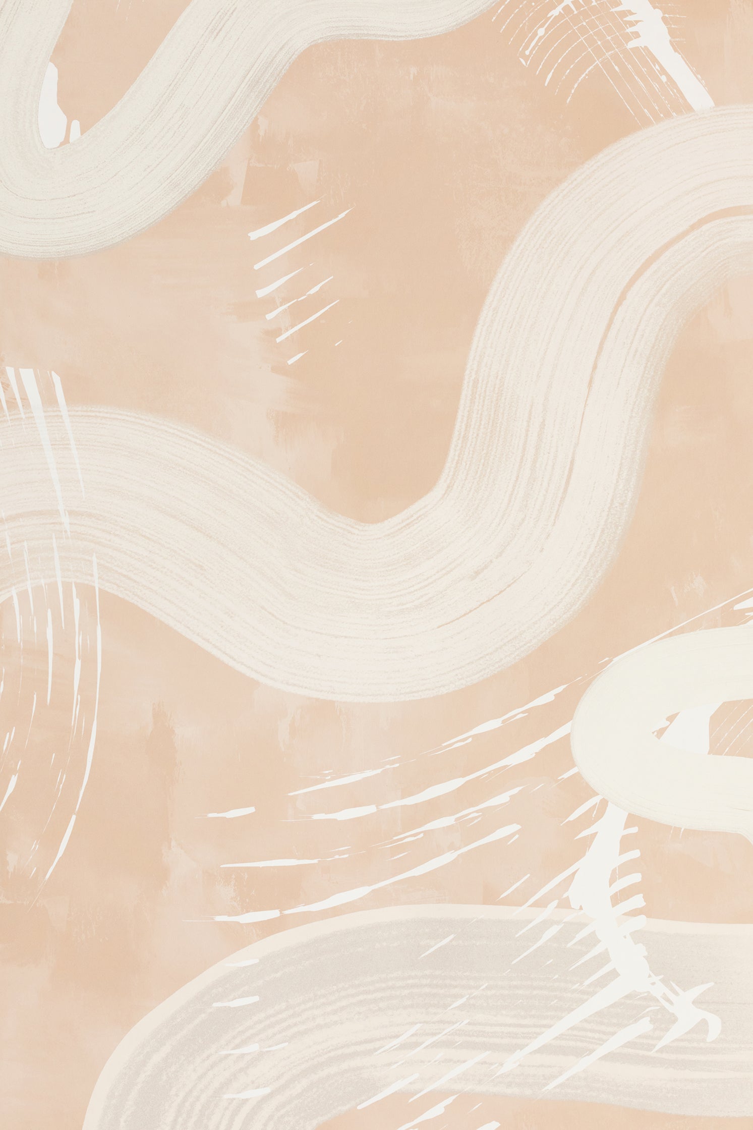 Untamed© Mural Wallpaper in Nude