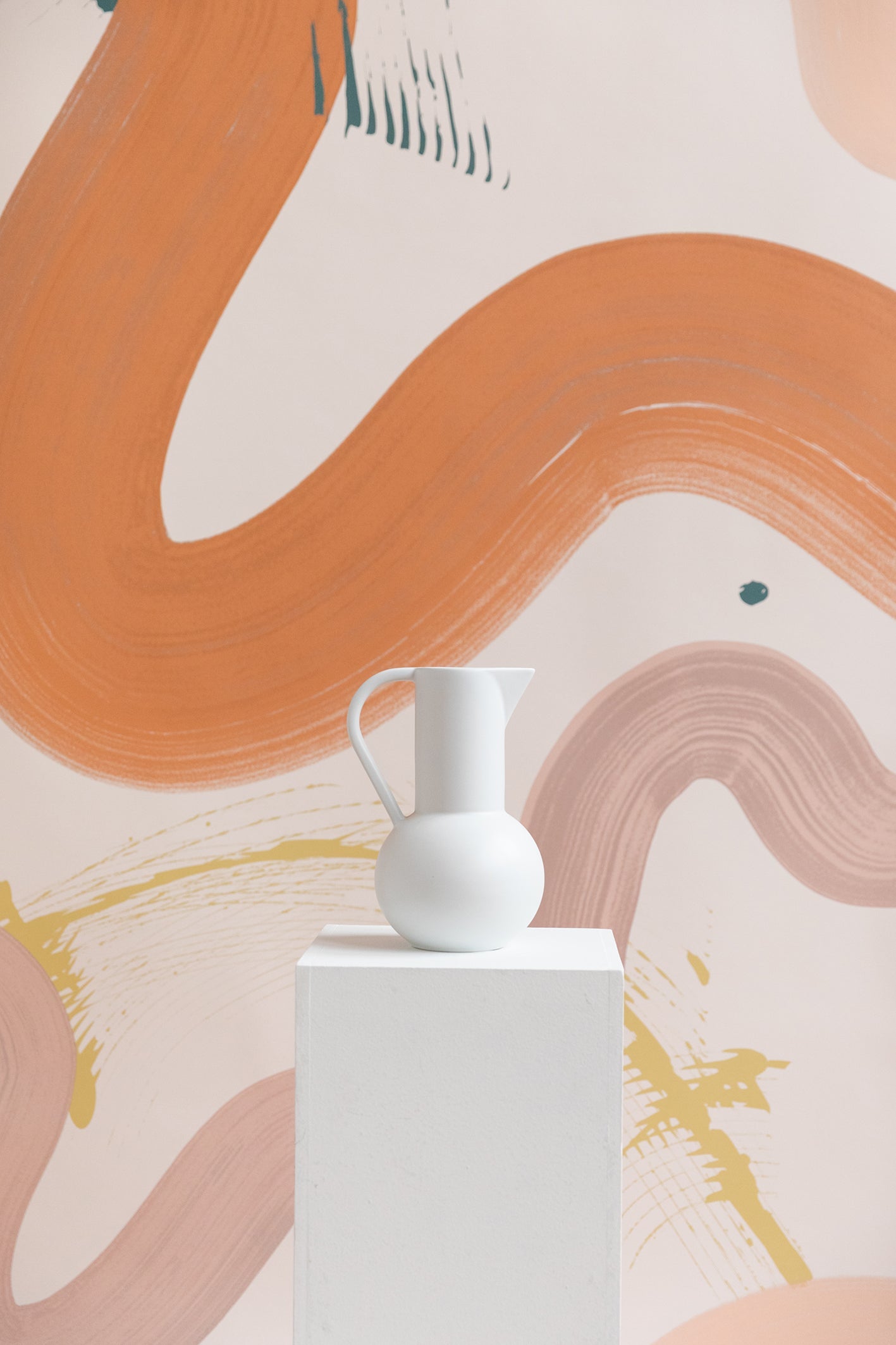 Untamed© Mural Wallpaper in Calypso