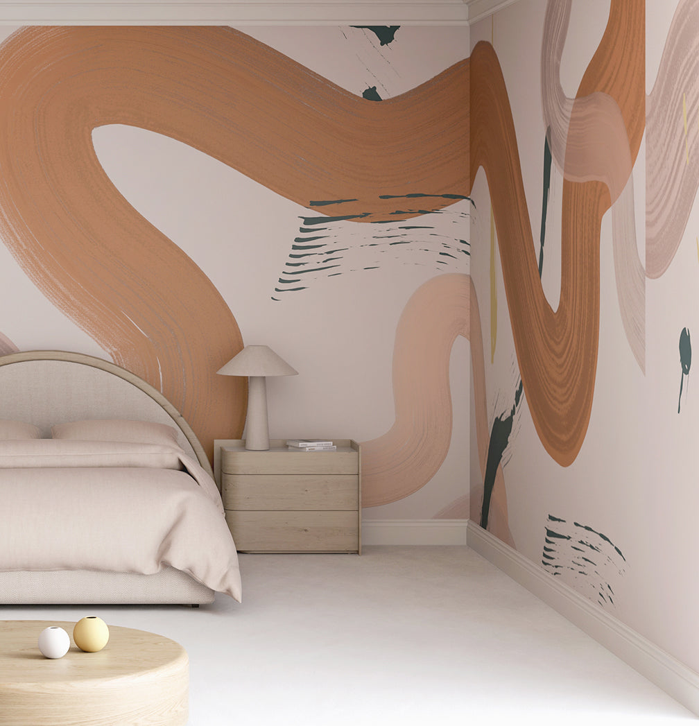 Untamed© Mural Wallpaper in Calypso