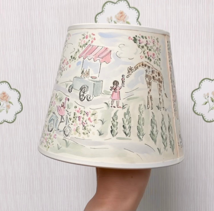 La Dolce Vita Hand-Painted Lampshade