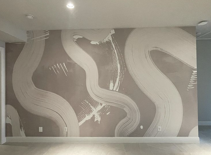 Untamed© Mural Wallpaper in Cement