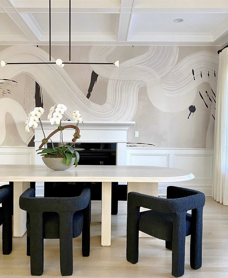 Untamed© Mural Wallpaper in Stone