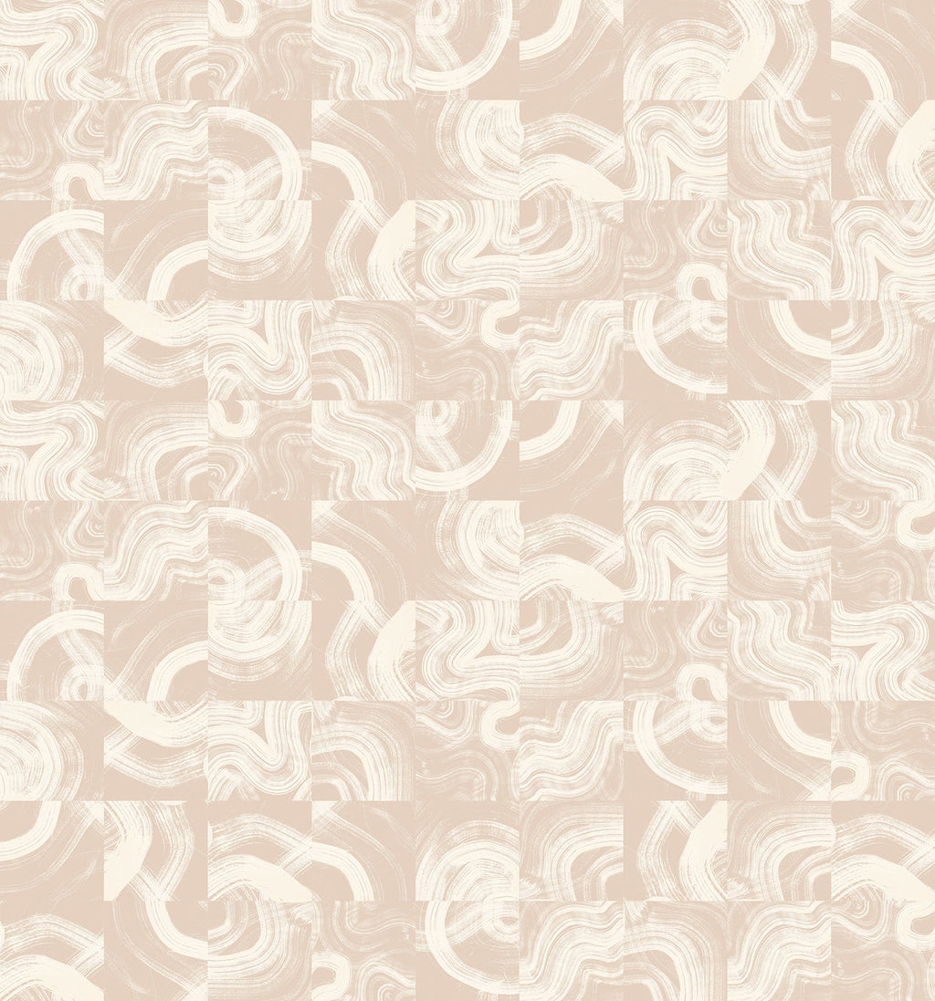Sediment #3© Wallpaper in Beige