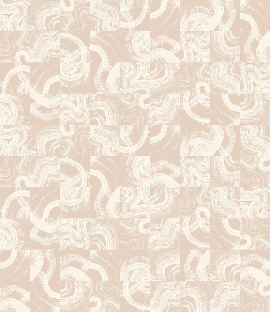 Sediment #3© Wallpaper in Beige