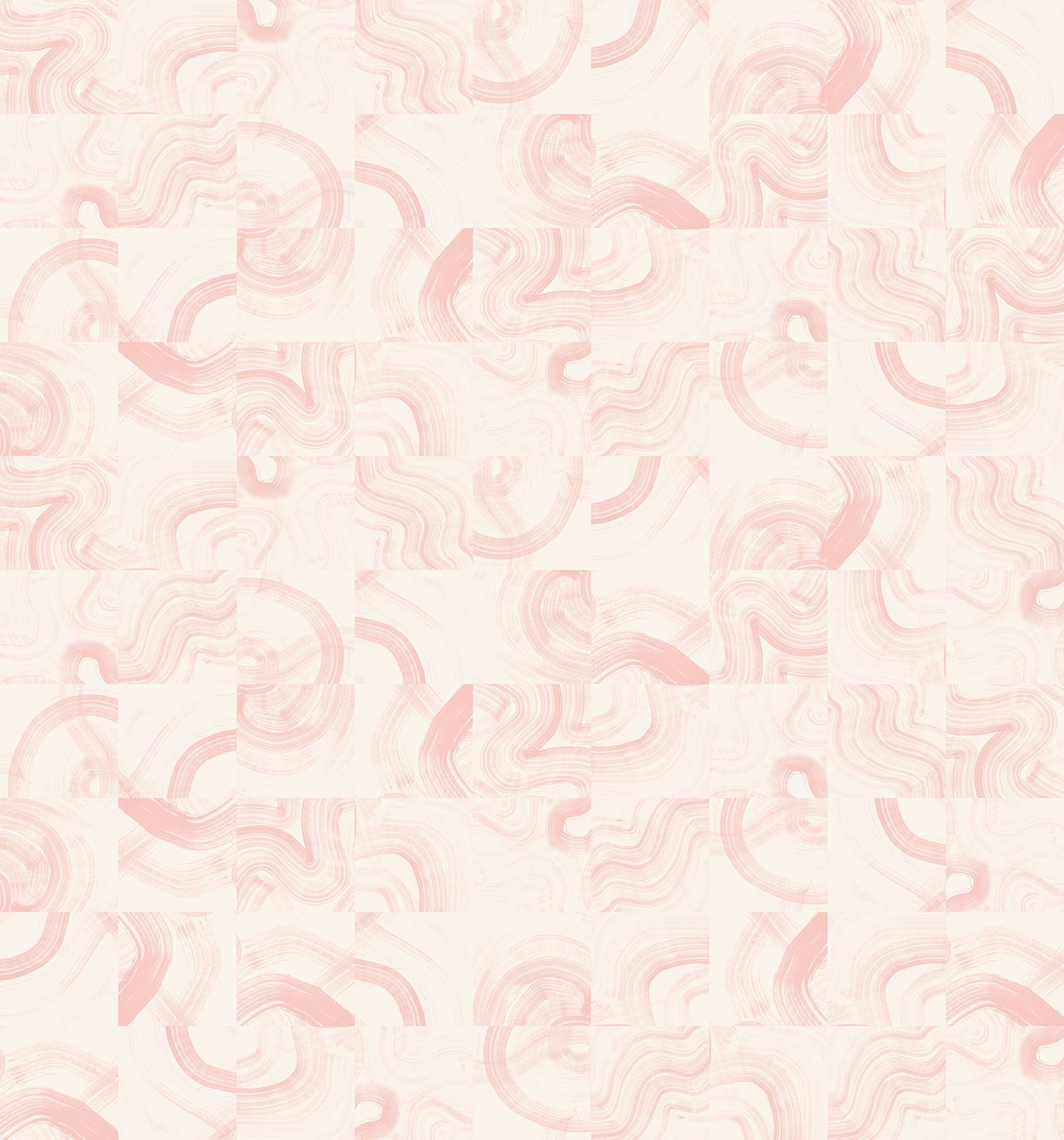 Sediment #3© Wallpaper in Blush