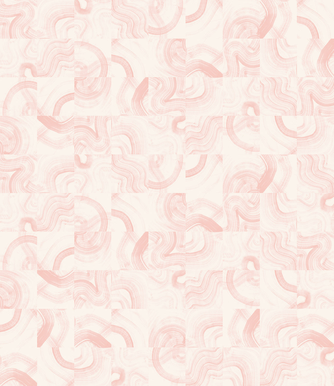 Sediment #3© Wallpaper in Blush