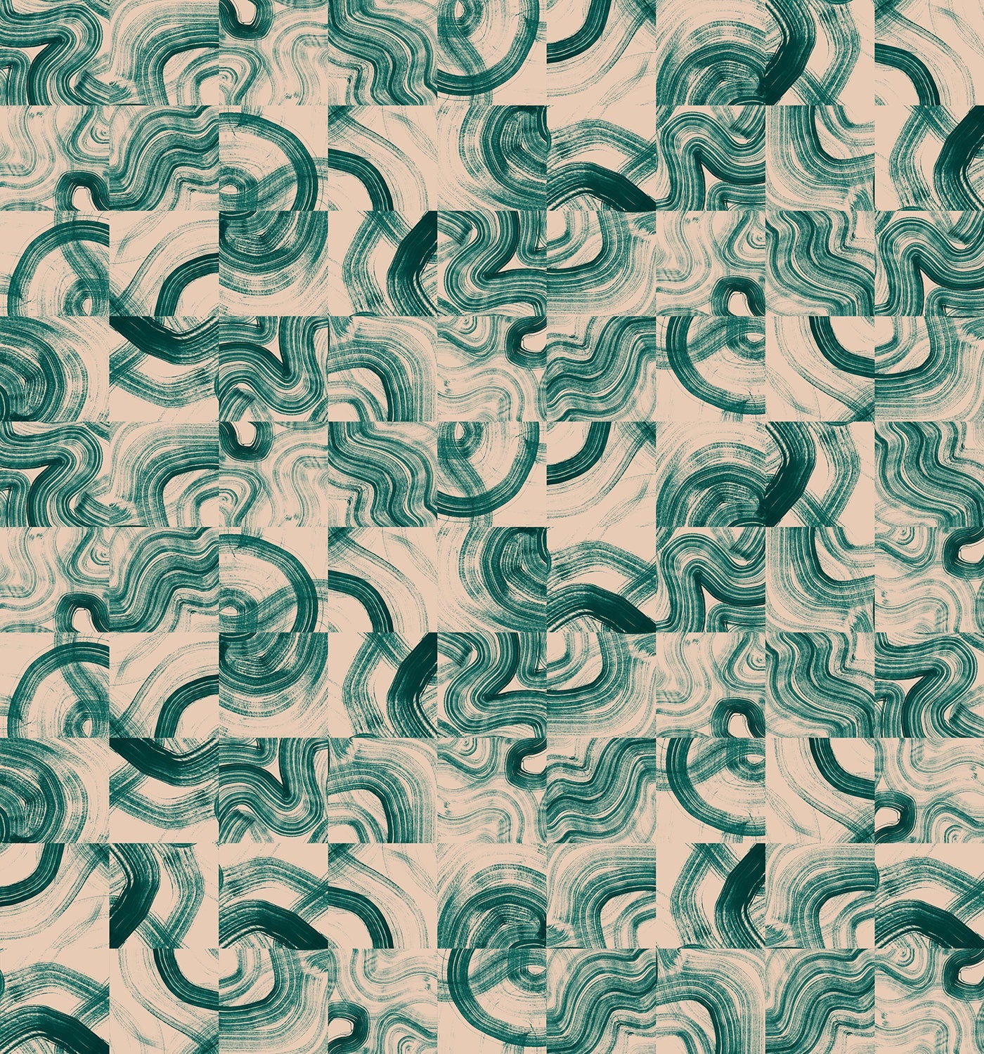 Sediment #3© Wallpaper in Emerald