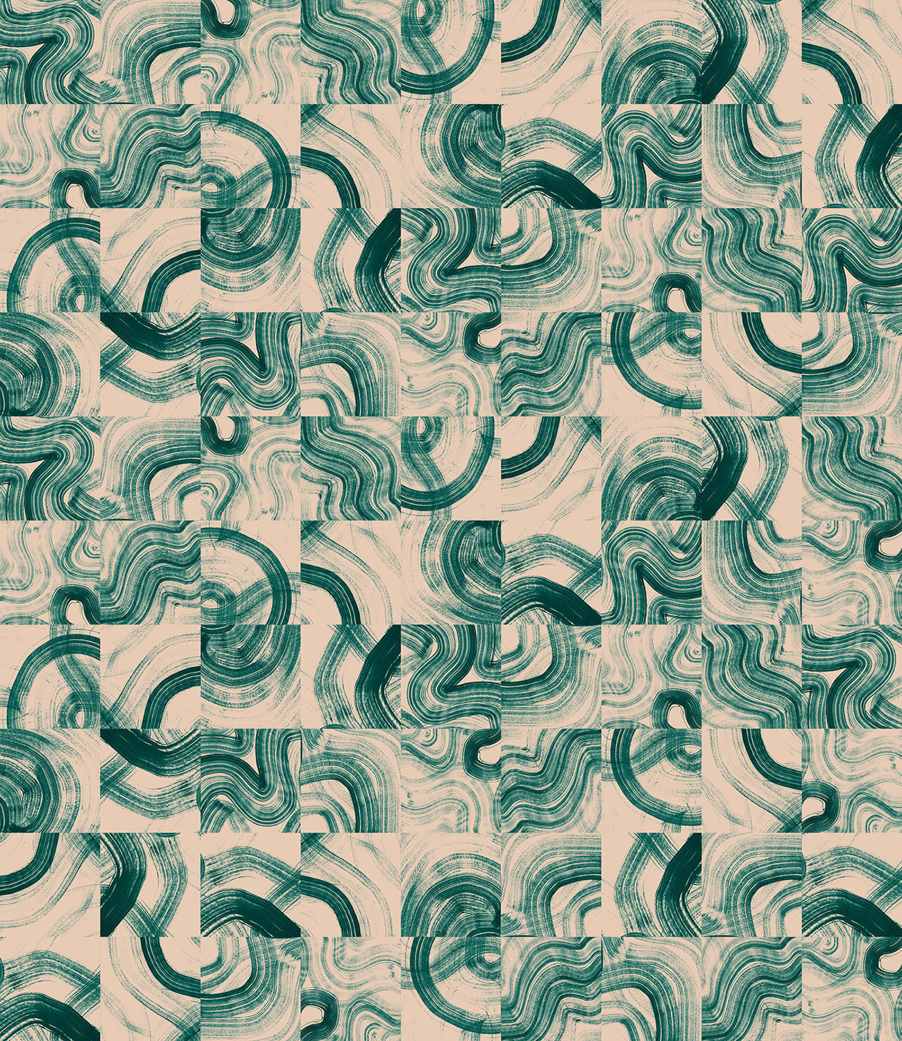 Sediment #3© Wallpaper in Emerald