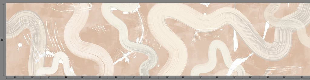 Untamed© Mural Wallpaper in Nude