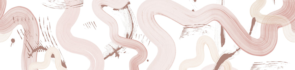 Untamed© Mural Wallpaper in Blush
