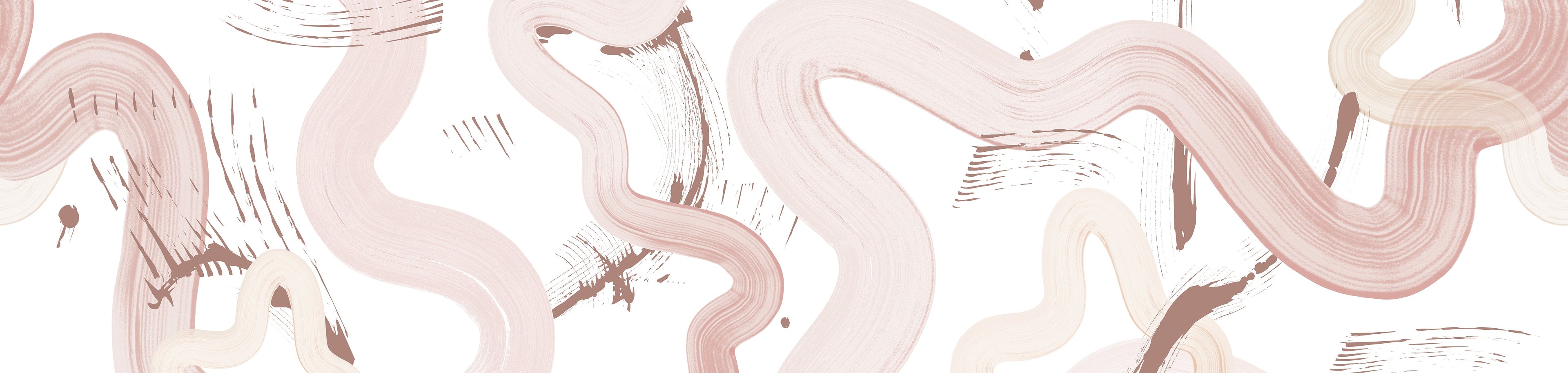 Untamed© Mural Wallpaper in Blush