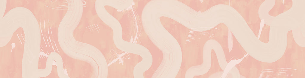 Untamed© Mural Wallpaper in Rose