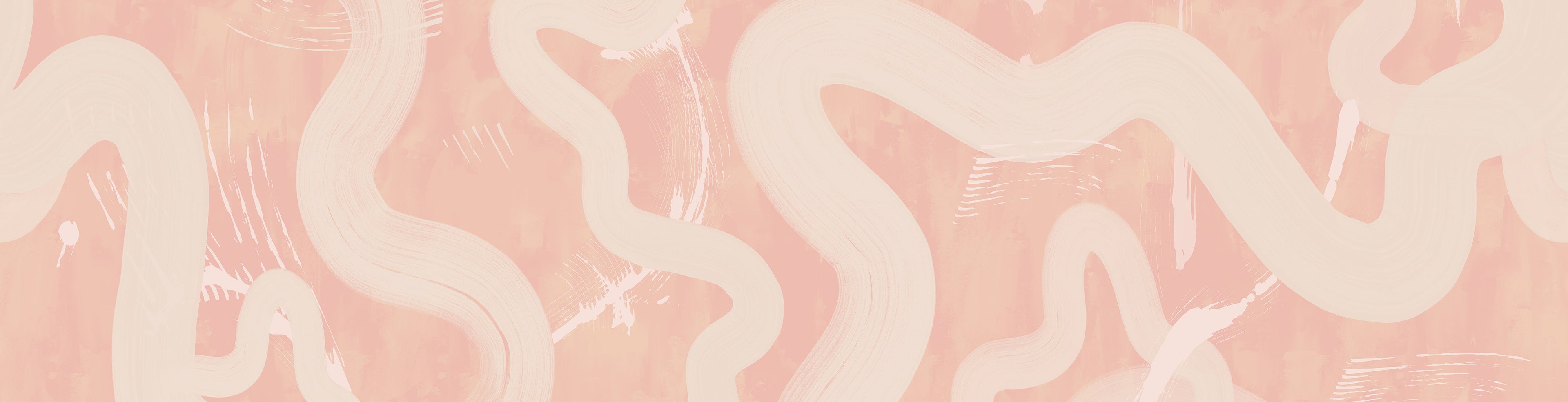 Untamed© Mural Wallpaper in Rose