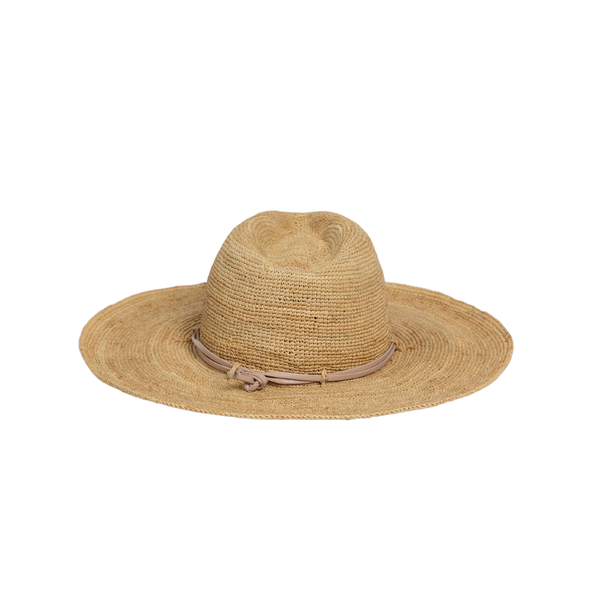 Raffia Crochet Continental in Natural