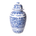 Blue and White Porcelain Dragon Ginger Jar
