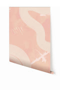 Untamed© Mural Wallpaper in Rose
