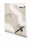 Untamed© Mural Wallpaper in Stone